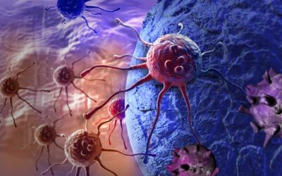 digital graphic of cancer cell